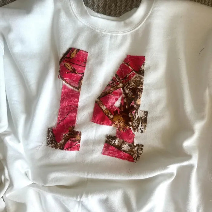 "14" Camo Crewneck
