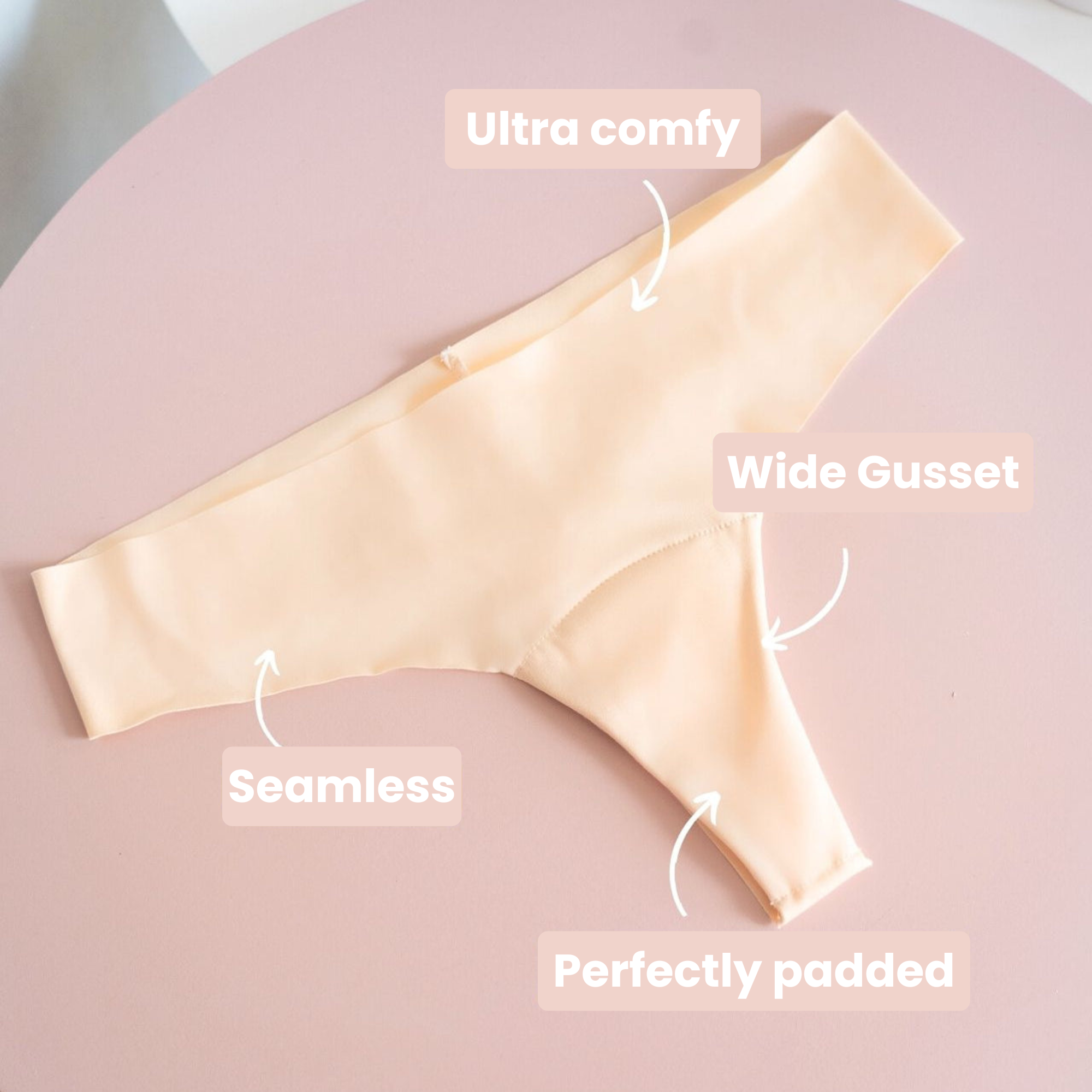 Nuda™ Invisible Camel Toe Thong