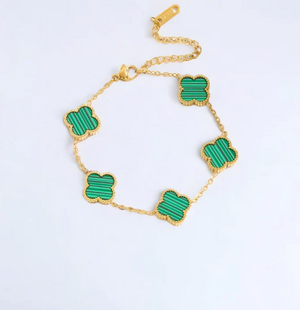 CloverGlow™ Gold-Plated Bracelet
